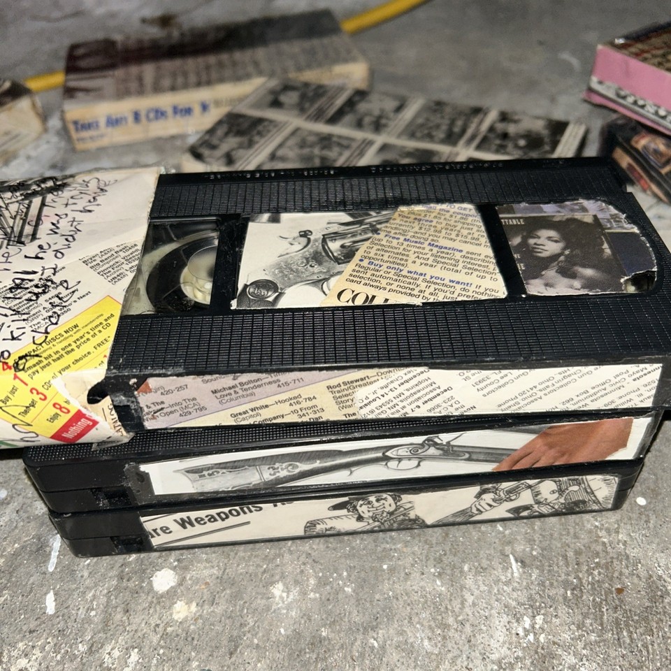 Cursed Custom Made Analog Horror VHS Tapes Hand Crafted. WATCH AT YOUR ...