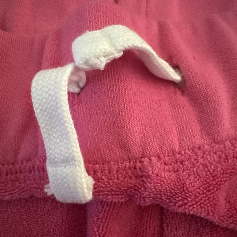 Pantalones Cortos Victoria's Secret ROSA 2017 Terry Tela Rosa Cintura Elástica Talla M Foto 3 de 4