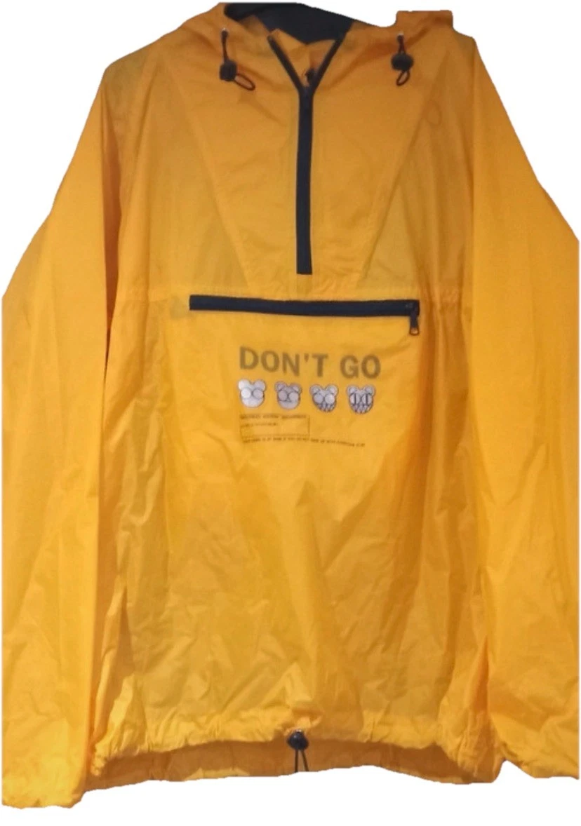 Radiohead Waterproof Jacket Official Waste Rain Coat Rock Band Merch Size Large