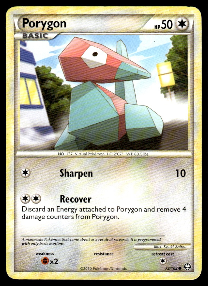 Porygon #73 - Pokemon Triumphant - LP