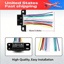 1Pc OBD2 16 Pin Female Connector J1962F Diagnostic Socket Plug Car Adapter