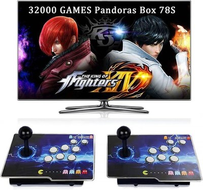 32000 in 1 Pandora's Box 78S Arcade Game Console 4 Player 3D Cheat Function 128G