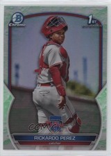 2023 Bowman Chrome Prospects Lunar Glow Refractor Rickardo Perez #BCP-27 00jz