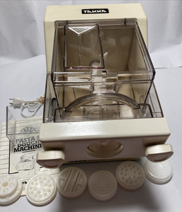 TAKKA Pasta and dough machine model X1000 With 6 Discs Working SEE VIDEO