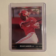 1991 Leaf Gold Rookies Baseball # BC10 Reggie Sanders