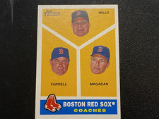 2009 Topps Heritage Short Print  #456 Boston Red Sox Coaches SP