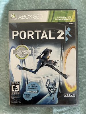 Portal 2 (Microsoft Xbox 360, 2011 Valve) CIB Complete Platinum Hits
