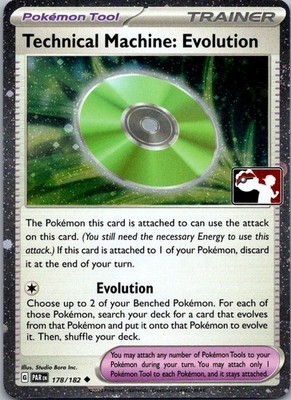 Technical Machine: Evolution 178/182 Holo Prize Pack Series Cards Pokemon NM