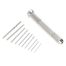 Perceuse à Main Trou Perforatrice Embout Aluminium Alliage for Bijoux High Speed