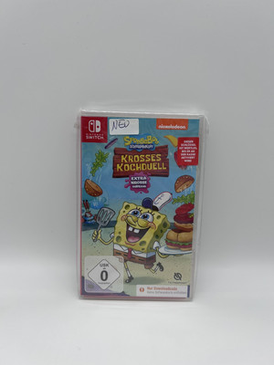  NINTENDO SWITCH Spongebob: Krosses Kochduell-Extrakrosse Edition NEU&OVP 