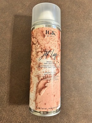 IGK Jet Lag Invisible Dry Shampoo, Lightweight, 6.3oz New
