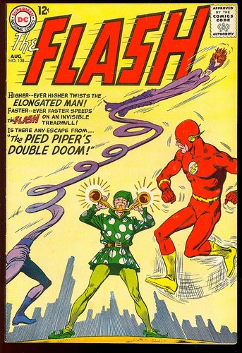 The Flash #138 Very Nice Silver Age Superhero Vintage DC Comic 1963 FN+