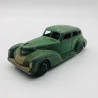 Vintage Dinky Toys Chrysler Airflow Diecast Model Car Green Made in England