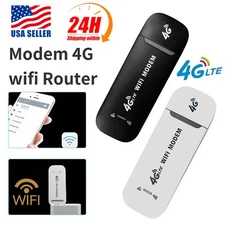 Unlocked LTE Modem Wireless Router USB Dongle Mobile Broadband WIFI SIM Card USA
