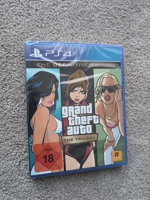Grand Theft Auto: The Trilogy - The Definitive Edition Playstation 4 PS4 SEALED