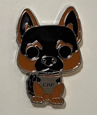 CBP  Customs And Border Protection K9 Dog Handler Funko Pop Challenge Coin