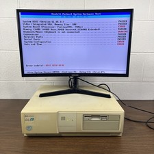 HP Vectra VE 5/75 Pentium 75Mhz 16MB Vintage Computer No HDD     UNTESTED