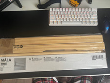 IKEA Mala Tabletop Wooden 18" Drawing/Craft Paper Roll Holder New Factory Sealed
