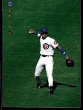 1997 Pinnacle Zenith #16 Sammy Sosa Chicago Cubs baseball card