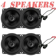 JBL 400 Watts Front Door & Overhead 5.25"  Speakers for 1997-2001 Jeep Cherokee