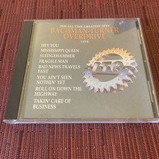 Greatest Hits Live by Bachman-Turner Overdrive CD, 1990