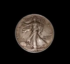 1943 Walking Liberty half dollar silver NICE!!