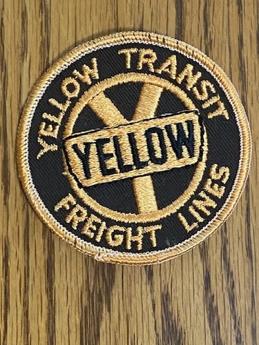 VINTAGE YELLOW FREIGHT SYSTEM TRUCKING  COMPANY 3" PATCH NEVER USED!! NICE!!