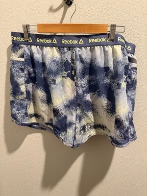 Reebok Multicolored Shorts With Side Pockets & Elastic Waistband. Size XXL.