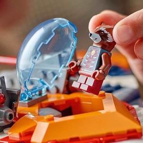 LEGO Marvel Rocket&rsquo;s Warbird vs. Ronan, Buildable Super Hero Spaceship Toy for K