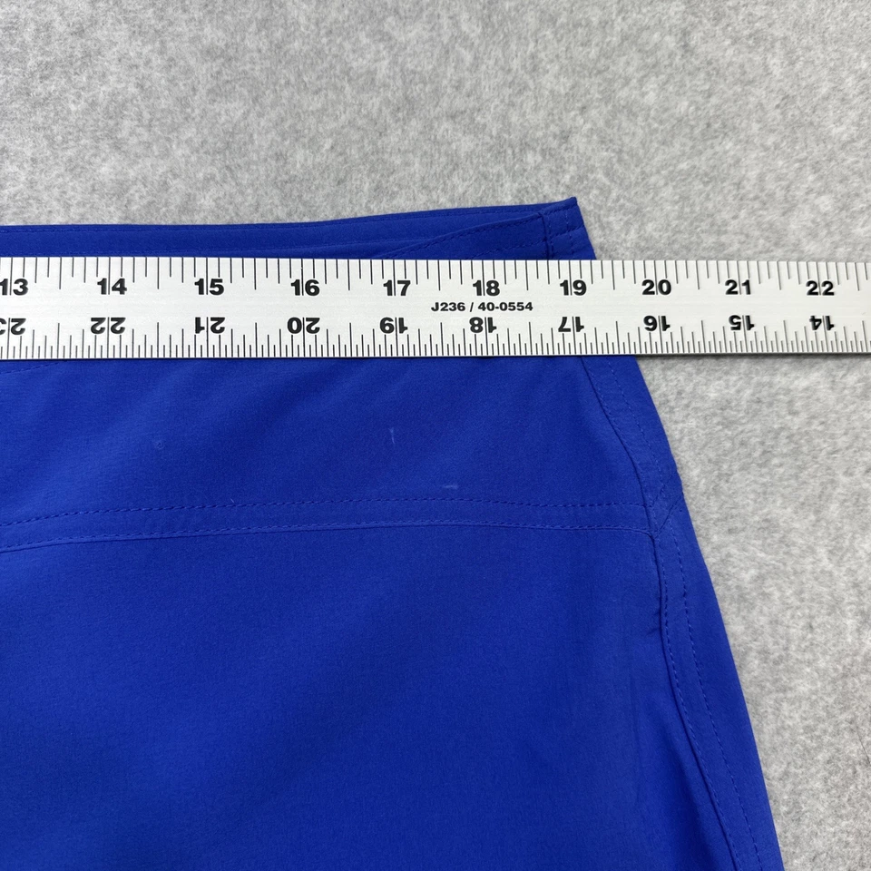 Pantalones Cortos de Tabla LL Bean 7 Pulgadas 16 Azul Radiante Rendimiento Natación UPF 50 Playa Surf Foto 4 de 4