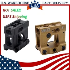 Unity Tactical FAST Mount – 2.26″ Height - Fits H1, H2, T1, T2, Co-mpM5 BLk