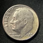 1965 Roosevelt Real Silver Dime with No Mint Circulated Condition