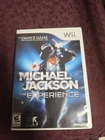 Michael Jackson: The Experience Game Nintendo Nintendo Wii CIb Great Condition!