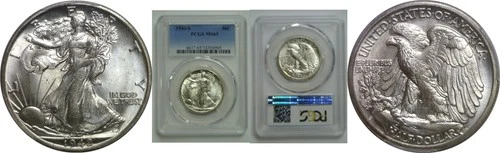 1942-S Walking Liberty Half Dollar   PCGS MS-65