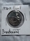 1976 S 40% Silver  Gem BU Washington Quarter in Holder
