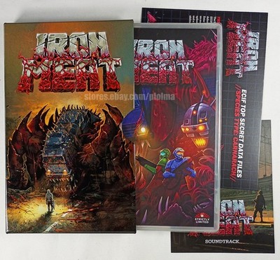 Iron Meat LIMITED METAL EDITION New NINTENDO SWITCH Game Strictly