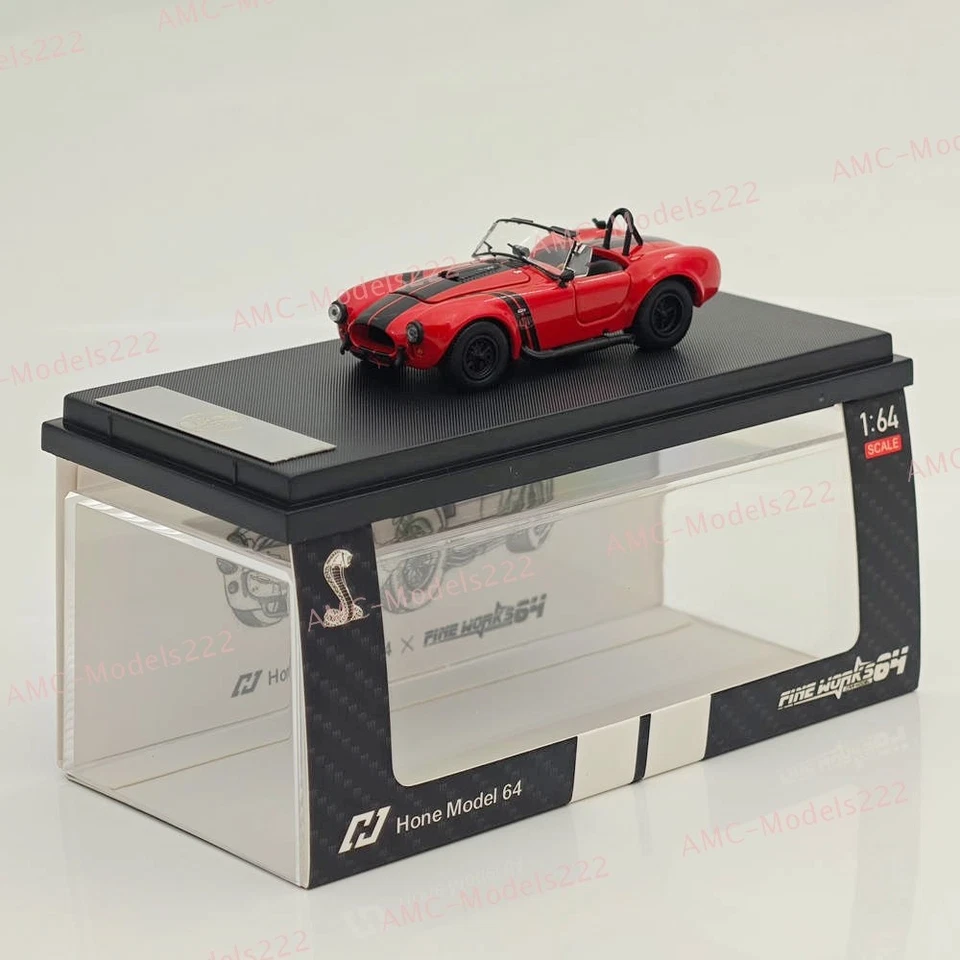 1/64 Fine Works SHELBY COBRA 427S/C Hone Model 64x Open Top Edition Diecast - Image 2 of 4