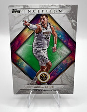 2026 Topps Inception Nikola Jokic #40 Green Parallel Denver Nuggets MVP SP
