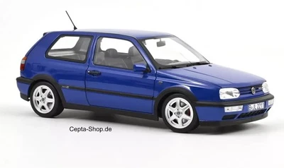 Volkswagen VW Golf 3 GTI Norev Miniature 1:18 Métal Bleu Concept 188506 - Photo 1/4