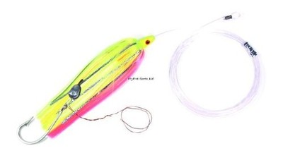 SEA STRIKER Ballyhoo Rig Trolling Lure 3/8oz 7/0 Hook 100lb Mono