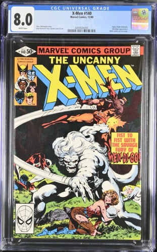 X-Men #140, Marvel (1980) CGC 8.0 (VF) Alpha Flight Disbands! Blob Cameo!