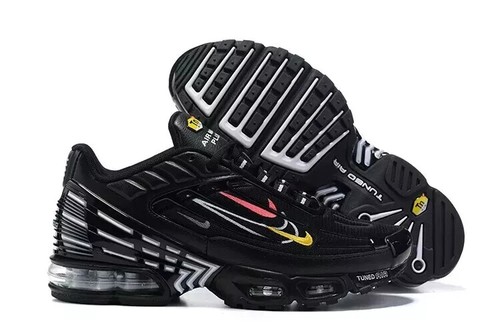 Nike Air Max Plus TN3 Men's Shoes Running Black Yellow Red