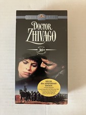 Doctor Zhivago VHS Two Tape 30th Anniversary Edition Sealed New MGM Screen Epics