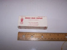 Vintage GRAHAM GRAIN COMPANY Iodine Swabs TERRE HAUTE INDIANA Case Farm Machines