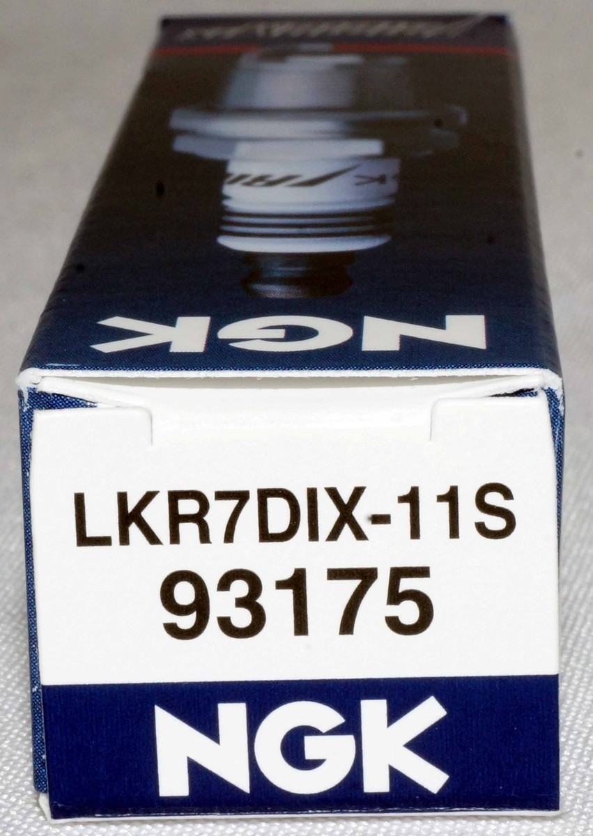Pack of 4 Genuine NGK 93175 Iridium IX Spark Plugs LKR7DIX11S | eBay