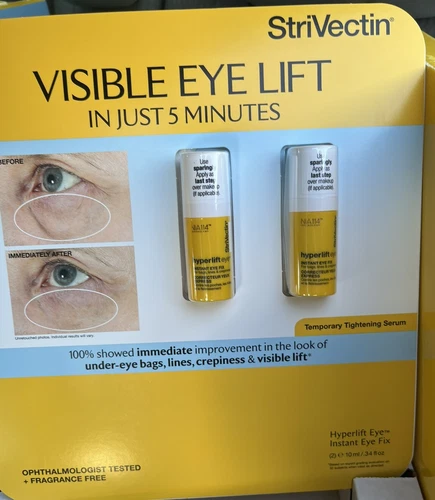 Strivectin Visible Eye Lift Hyperlift Instant Eye Fix .34 oz