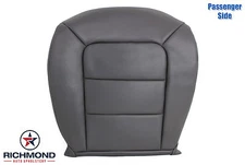 2001 Ford Explorer Sport Trac XLT XLS -Passenger Bottom Leather Seat Cover Gray