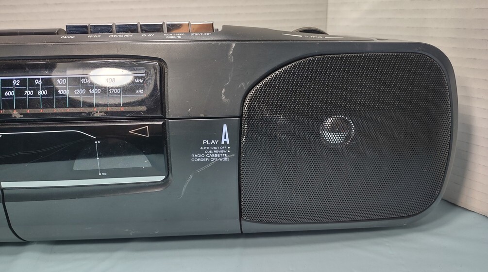 Sony CFS-W338 CD/Radio/Cassette Boombox for sale online | eBay