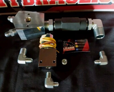 Lowrider Hydraulics  Y Block 1'' hopper fitting setup, for single pump *W/ DUMP 