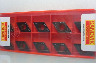 10X SANDVIK DCMT 11T308-PR 4215 WENDESCHNEIDPLATTEN WENDEPLATTEN 